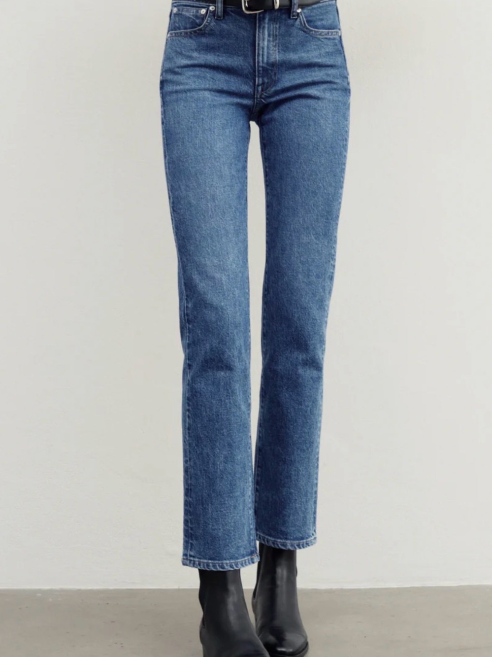 AYR Jeans The LaLa Women’s Sz 32S Blue Denim straight leg medium wash